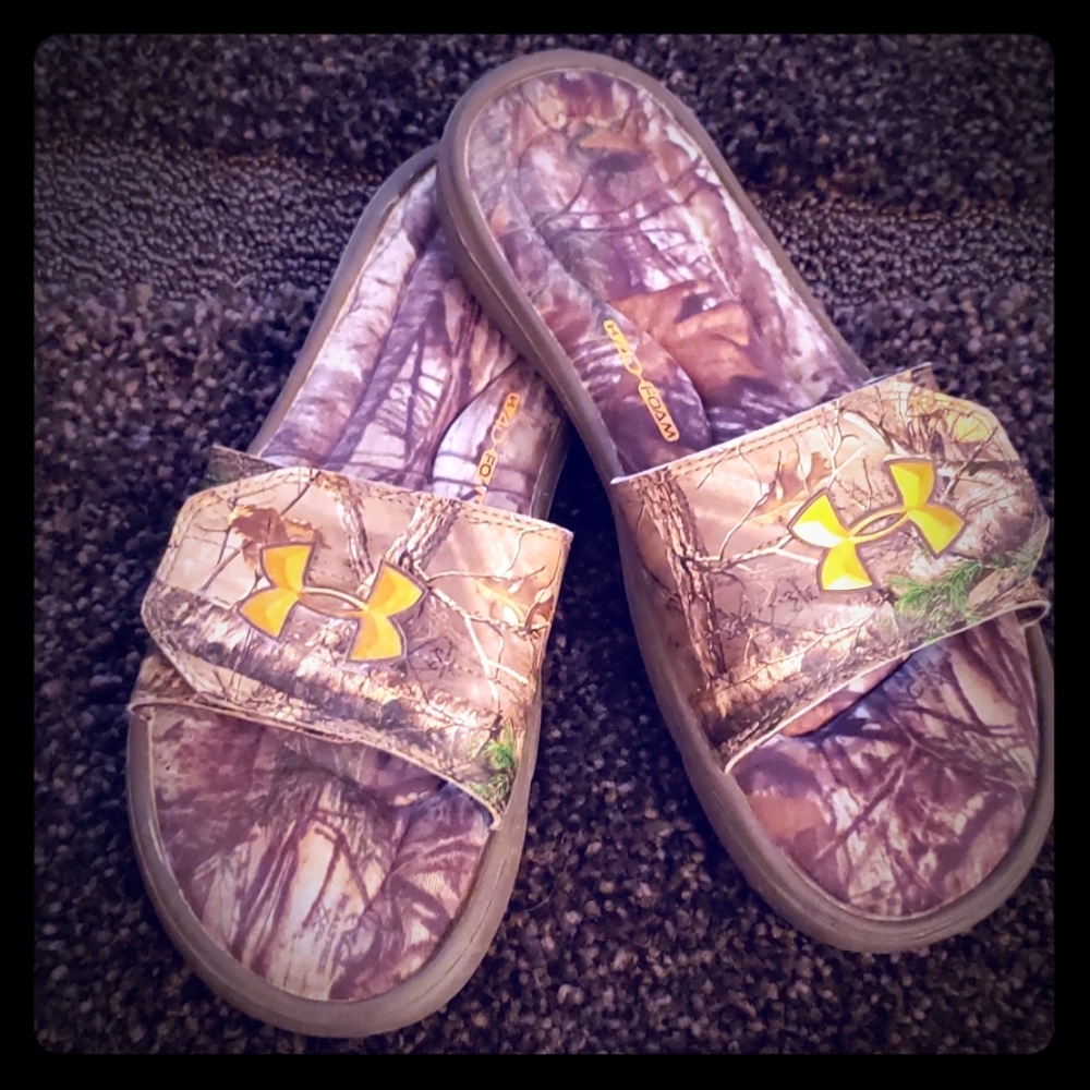 Under Armour Men's Camo Slides